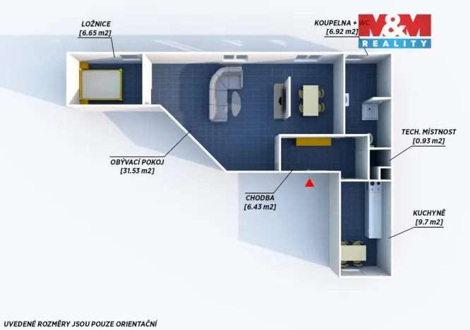 Pronájem bytu 2+1, Plzeň - Jižní Předměstí, Hřímalého, 64 m2