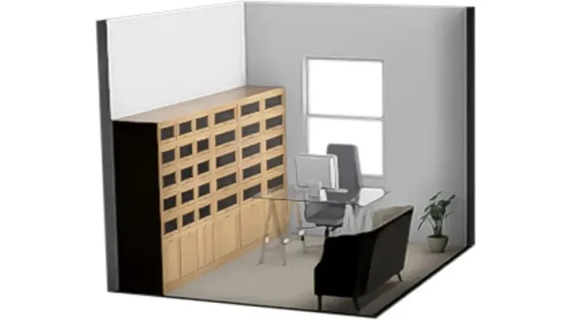 Pronájem kanceláře, Brno, Kosmákova, 12 m2