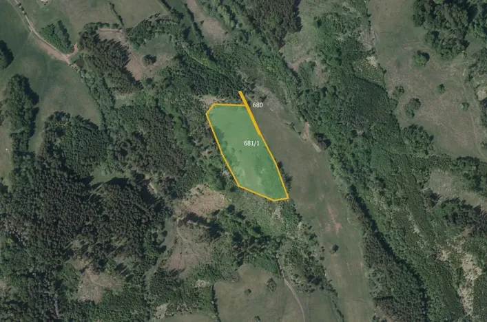 Prodej louky, Čistá u Horek, 20084 m2