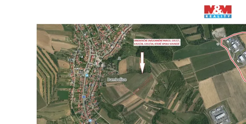 Prodej pole, Dambořice, 12804 m2