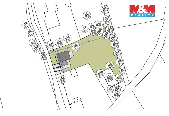 Prodej pozemku pro bydlení, Vítězná, 1283 m2