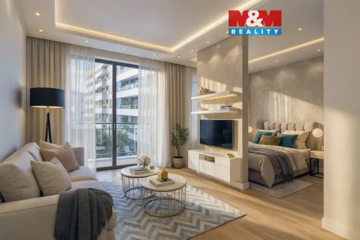 Prodej bytu 1+kk, Kralupy nad Vltavou, Nádražní, 38 m2