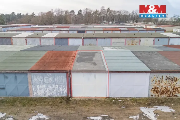 Prodej garáže, Plzeň - Skvrňany, 18 m2
