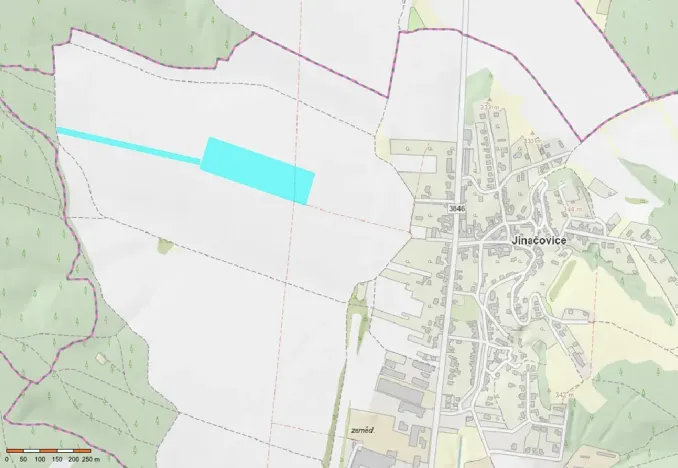 Prodej pole, Jinačovice, 40066 m2