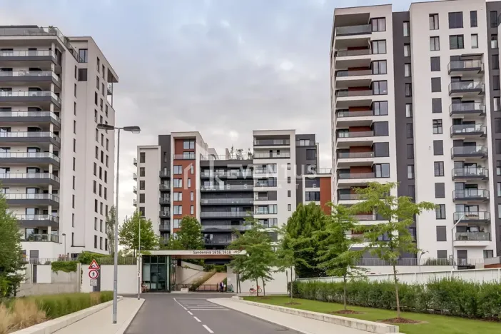 Pronájem bytu 2+kk, Praha - Holešovice, Sanderova, 58 m2