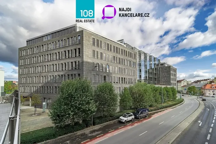 Pronájem kanceláře, Praha - Karlín, Karolinská, 1551 m2