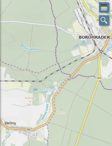 Prodej lesa, Veliny, 4431 m2