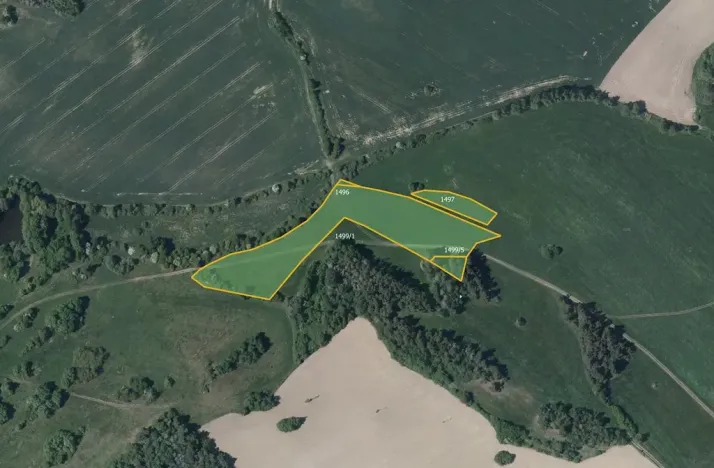 Prodej pole, Hroznatín, 12728 m2