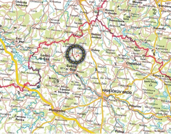 Prodej louky, Sázavka, 20763 m2