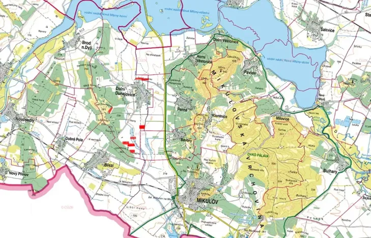 Prodej pole, Dolní Dunajovice, 139332 m2