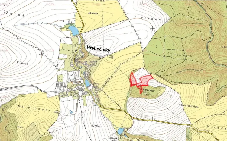 Prodej pole, Hřebečníky, 20560 m2