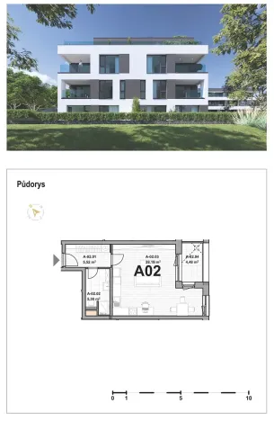 Prodej bytu 1+kk, Olomouc, Leopolda Pospíšila, 39 m2