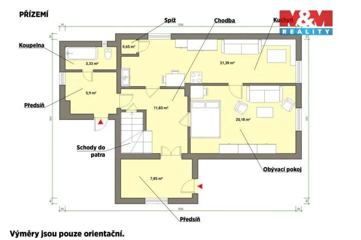 Prodej rodinného domu, Hranice, Habrmanova, 129 m2