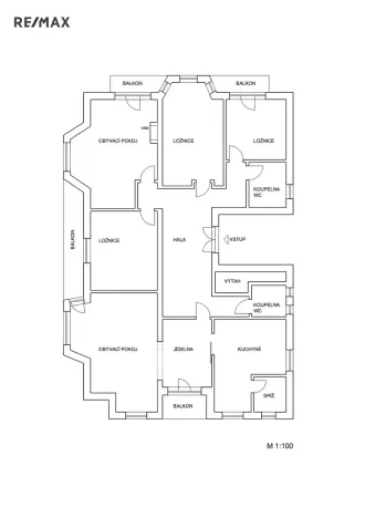 Pronájem bytu 5+1, Karlovy Vary, Krále Jiřího, 180 m2