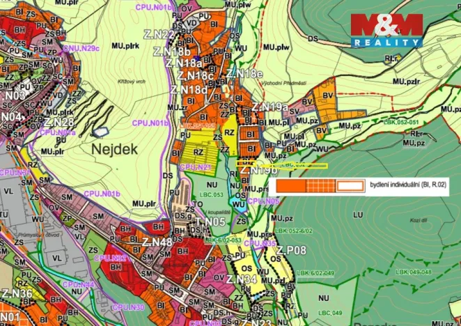 Prodej pozemku pro bydlení, Nejdek, Limnická, 920 m2