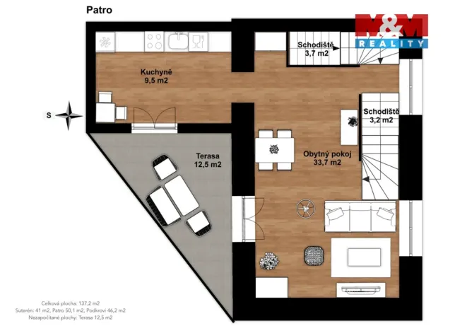 Prodej rodinného domu, Kladno, Bukovská, 138 m2