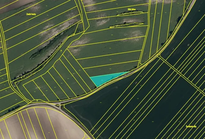 Prodej podílu pole, Nenkovice, 2909 m2