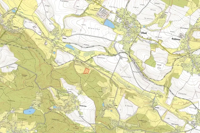 Prodej louky, Libuň, 12477 m2