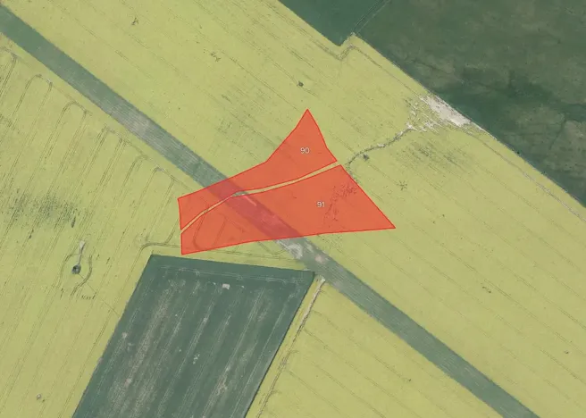 Prodej pole, Křelovice, 22654 m2