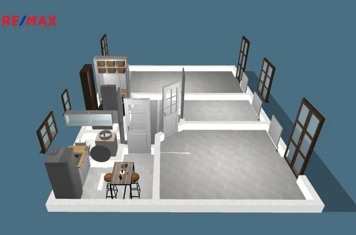 Pronájem kanceláře, Ostrava - Kunčice, Meziveská, 37 m2