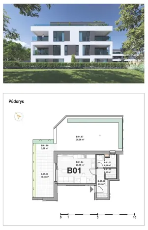Prodej bytu 1+kk, Olomouc, Leopolda Pospíšila, 32 m2