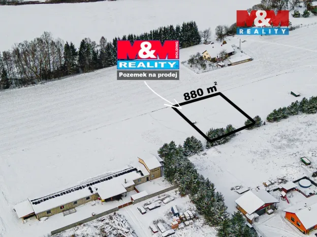 Prodej pozemku pro bydlení, Čermná nad Orlicí - Číčová, 880 m2