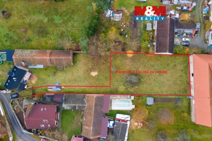 Prodej pozemku pro bydlení, Dobev - Malé Nepodřice, 1226 m2