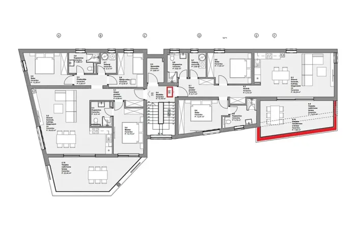 Prodej bytu 3+kk, Vodice, Chorvatsko, 90 m2