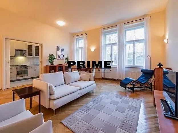 Pronájem bytu 3+1, Praha - Vinohrady, Polská, 105 m2