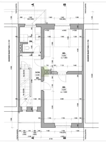 Pronájem bytu 2+kk, Praha - Záběhlice, Kosatcová, 55 m2