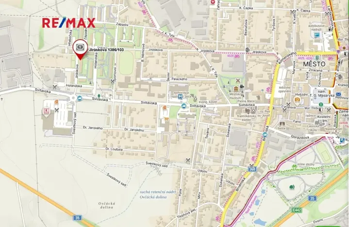 Pronájem bytu 2+1, Moravská Třebová, Jiráskova, 58 m2