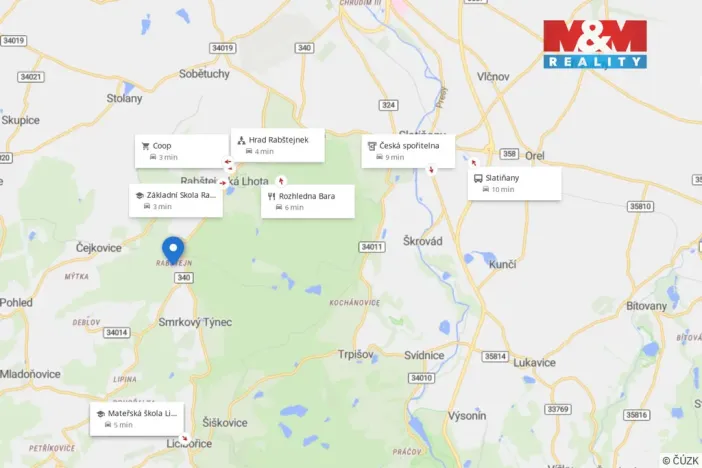 Prodej rodinného domu, Rabštejnská Lhota - Rabštejn, 101 m2