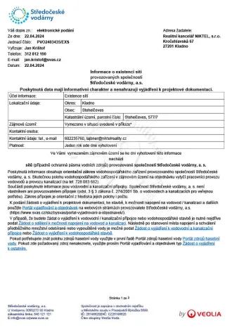 Prodej pozemku, Stehelčeves, Taussigových, 1034 m2