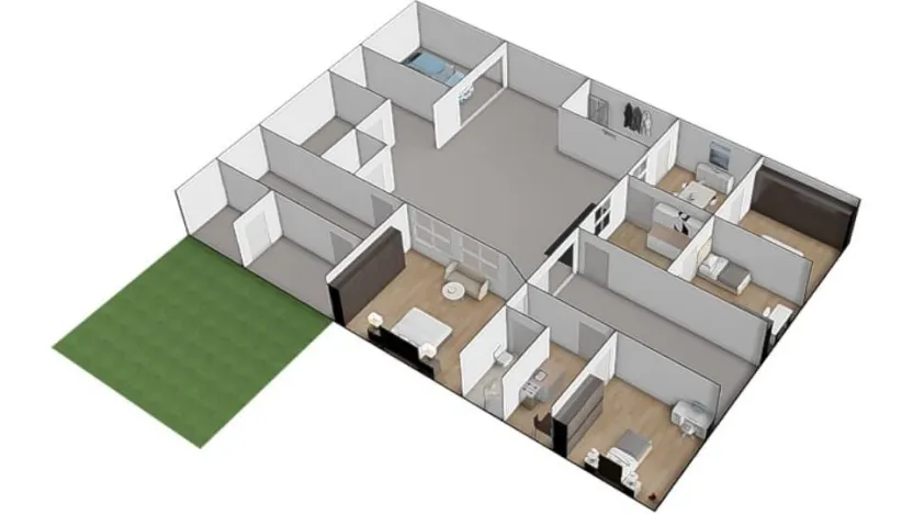 Pronájem rodinného domu, Brno - Maloměřice, Obřanská, 110 m2