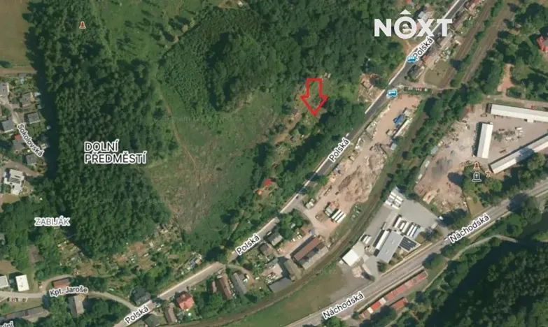 Prodej zahrady, Trutnov, 390 m2