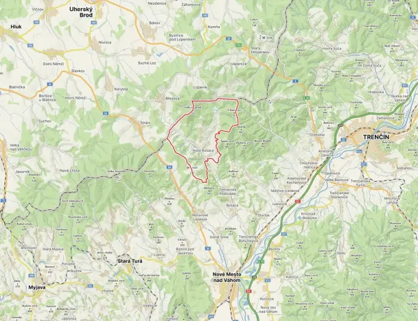 Prodej pole, Nová Bošáca, Slovensko, 35327 m2