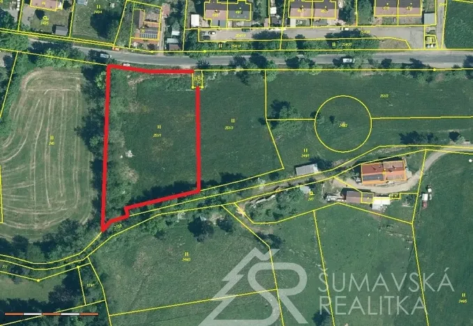 Prodej pozemku, Sušice - Záluží, 3500 m2