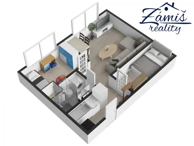 Prodej bytu 2+kk, Kladno, U Hvězdy, 40 m2