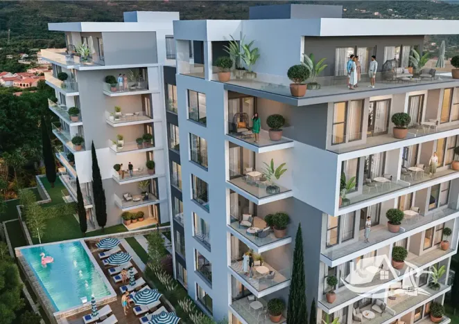 Prodej bytu 2+kk, Dobrá Voda, Černá Hora, 52 m2