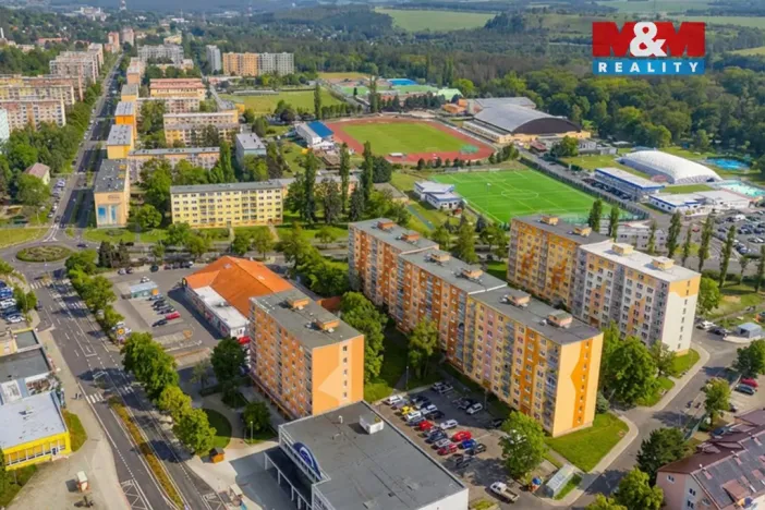 Prodej bytu 2+1, Kadaň, 1. máje, 56 m2