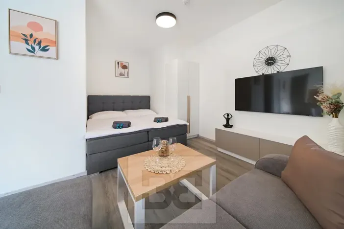 Pronájem bytu 1+kk, Český Krumlov, Za Jitonou, 37 m2