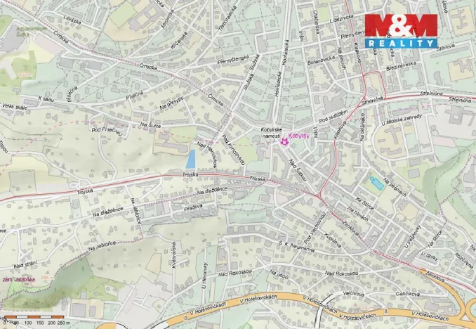 Prodej zahrady, Praha, Nad Hercovkou, 2083 m2