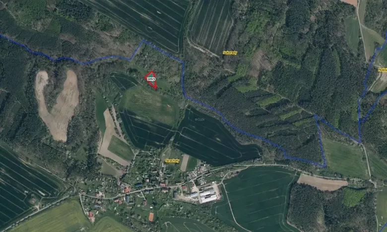 Prodej louky, Snědovice, 1482 m2