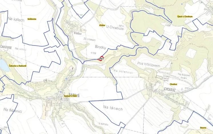 Prodej podílu pole, Račice, 4998 m2