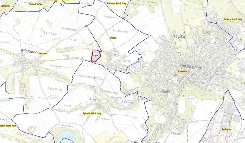Prodej podílu pozemku, Miskovice, 43216 m2