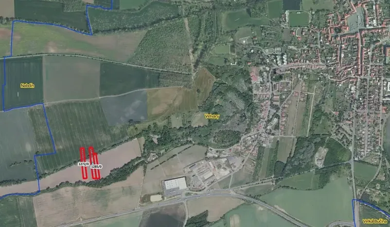 Prodej pole, Velvary, 4807 m2