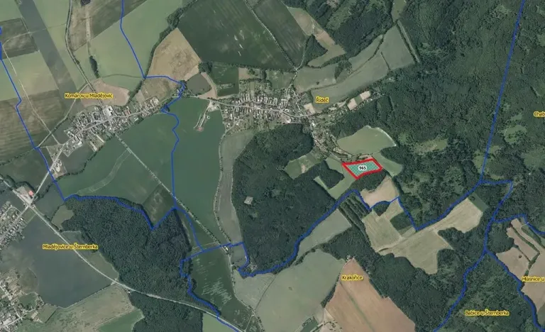 Prodej pole, Řídeč, 17974 m2