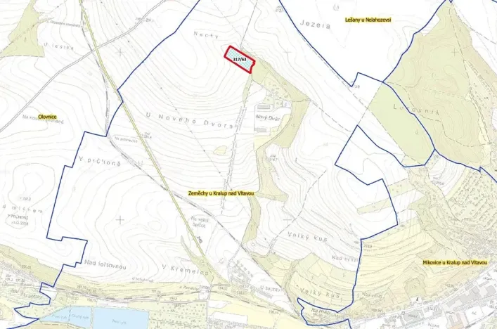 Prodej pole, Kralupy nad Vltavou, 12830 m2