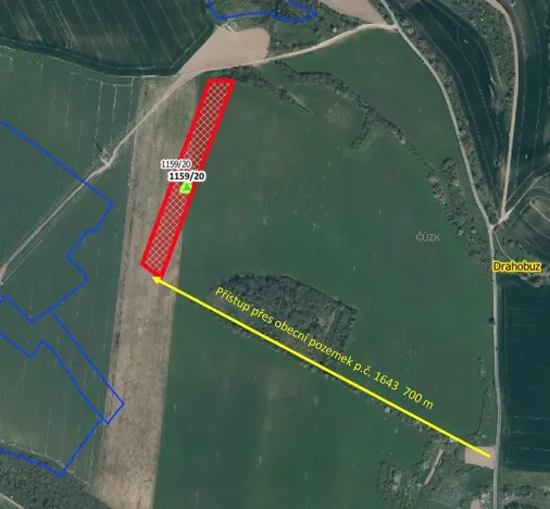 Prodej pole, Drahobuz, 17005 m2