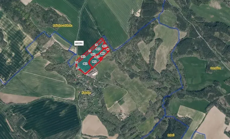 Prodej pole, Úštěk, 74838 m2